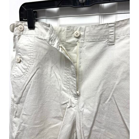 VTG Talbots Shorts, Tan Stretch Cotton, Phone Size Pocket, Women's Size 6 - Picture 2 of 6